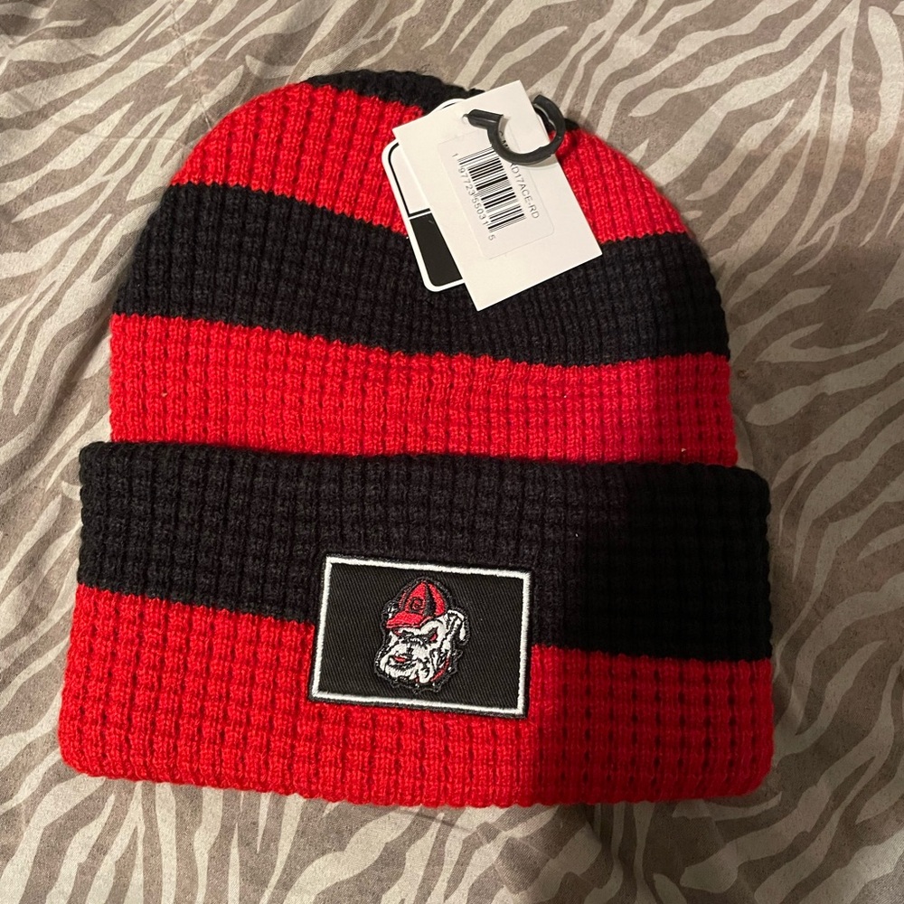Georgia Bulldogs Beanie, NEW